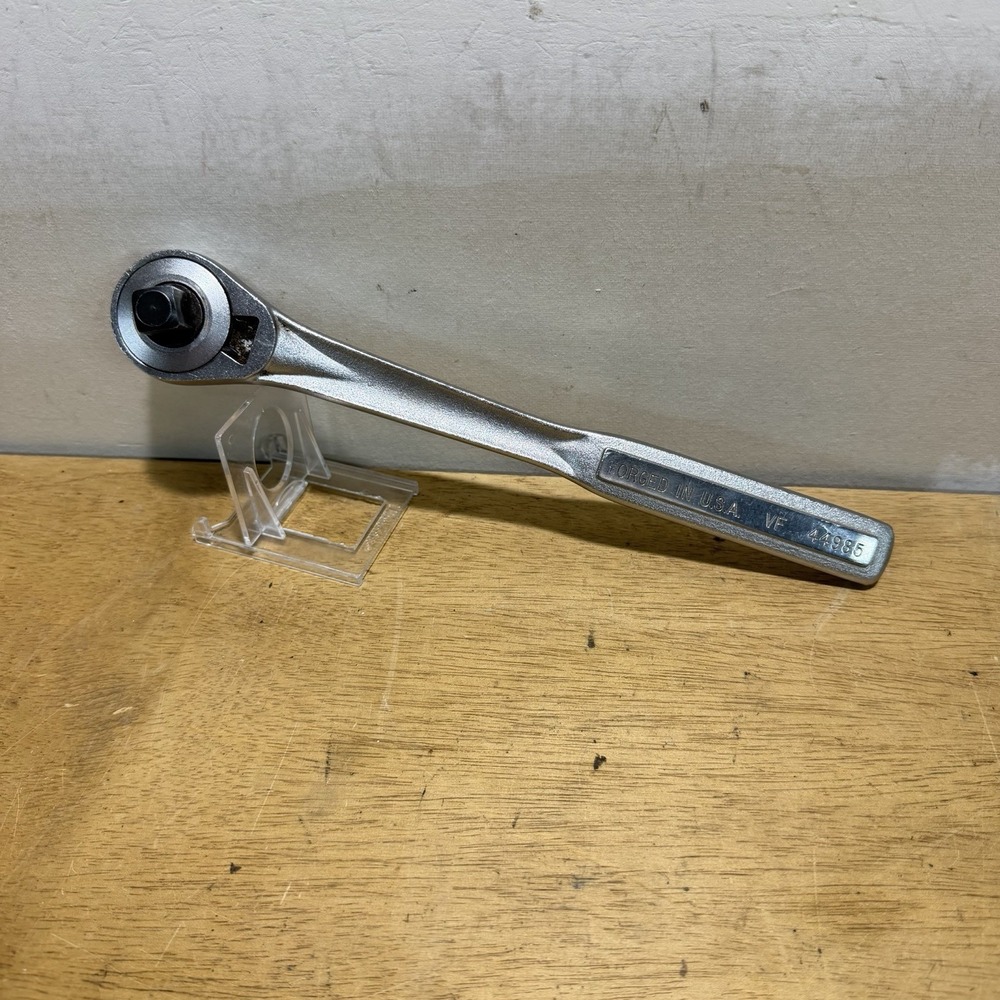 Craftsman 1/2" Drive Ratchet 44985 USA -V- Series Quick Release 10" Wrench